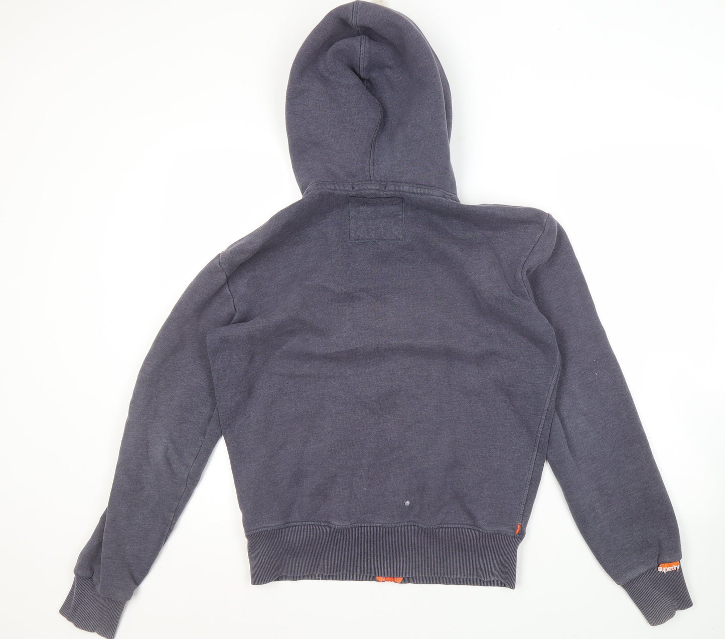 Superdry Men’s Grey Full Zip Hoodie S Regular Fit