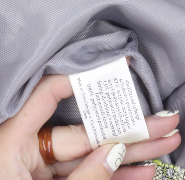 Laura Ashley Women's Check Knee Length Skirt, Size 6, Multicoloured