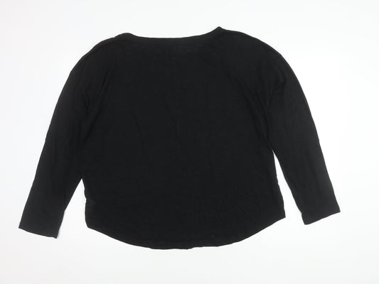 Gap Women's Black XL Long Sleeve T-Shirt