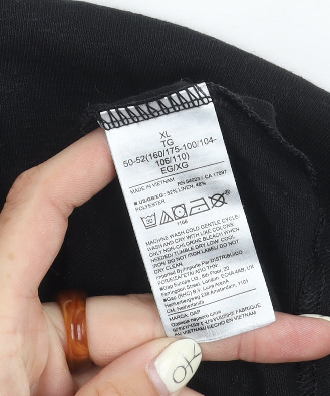 Gap Women's Black XL Long Sleeve T-Shirt