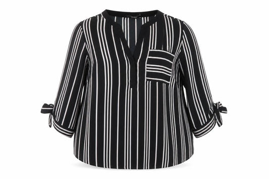 Womens UK Size 20 Debenhams Black Basic Blouse
