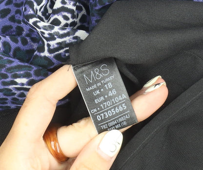 Marks and Spencer Women's Multicoloured Dress Size 18