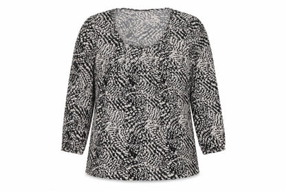 Womens UK Size 18 Daxon Multicoloured Basic Blouse