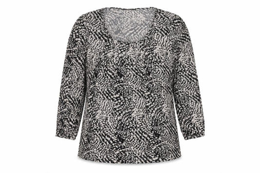 Womens UK Size 18 Daxon Multicoloured Basic Blouse