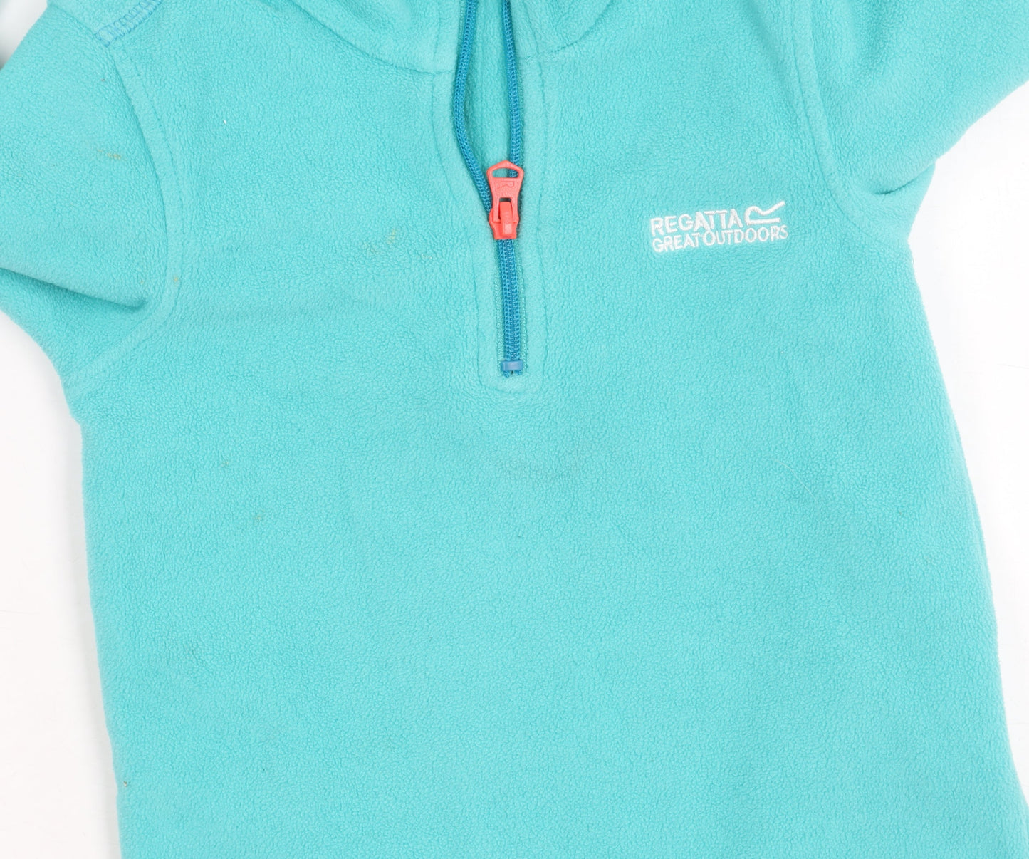 Regatta Girls Blue Fleece Pullover Hoodie, 5-6 Years