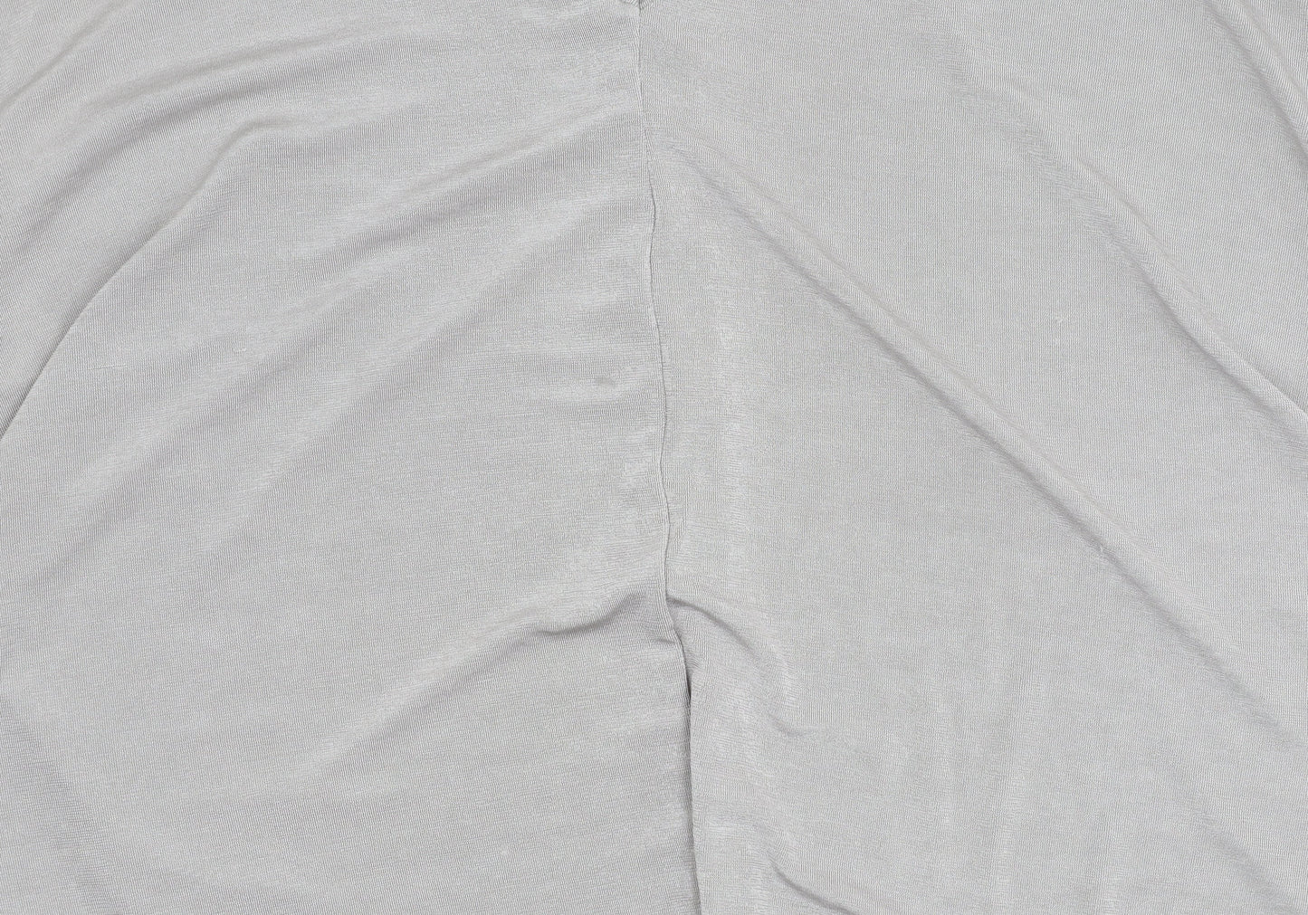 Womens UK Size S Mango Grey Basic T-Shirt