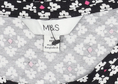 Marks and Spencer Women's Floral Cotton Dress Size 10