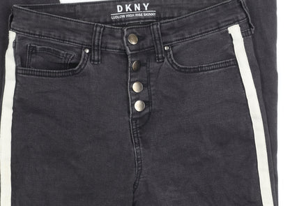 DKNY Women's Black High Rise Skinny Jeans Size 6