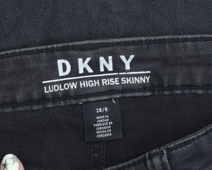 DKNY Women's Black High Rise Skinny Jeans Size 6