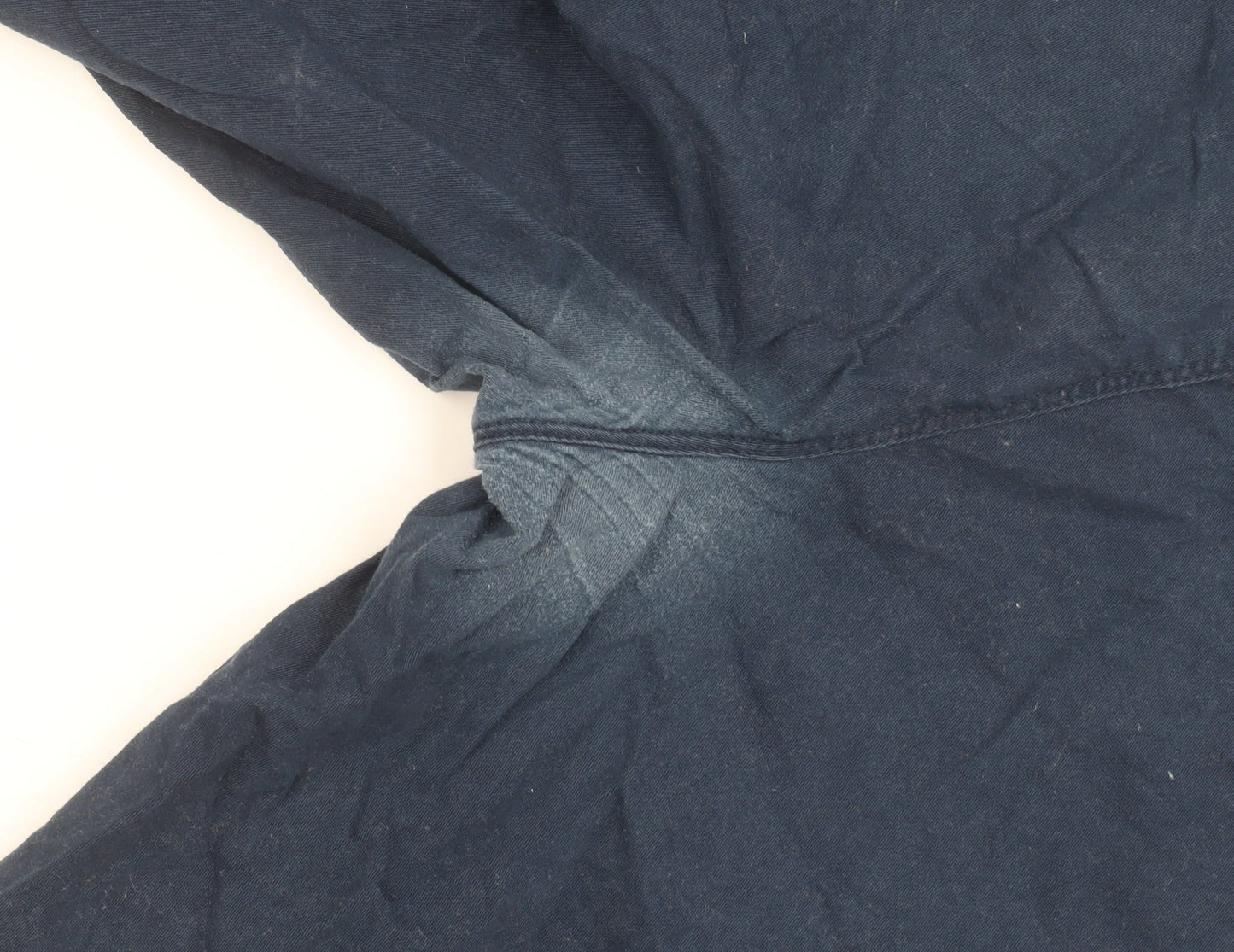 LC Waikiki Men's Blue Cotton Trousers, Size 38