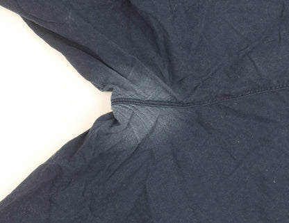 LC Waikiki Men's Blue Cotton Trousers, Size 38