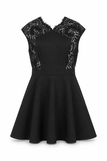 Ted Baker Women's Black Zip Dress Size 6