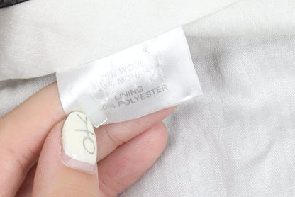 Samuel Slater Men's Black Wool Mohair Dress Pants