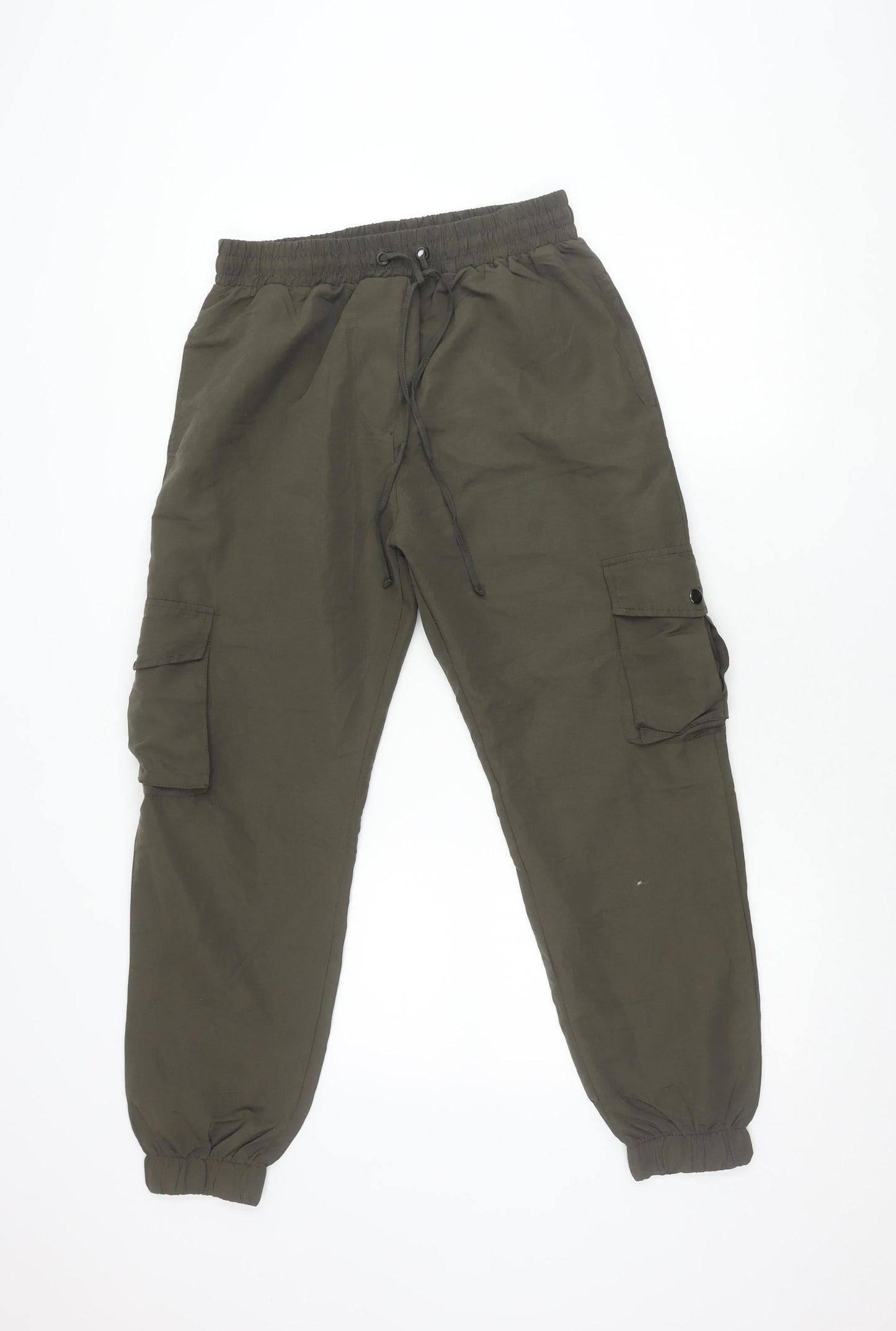 Rising Women's Green Cargo Trousers M