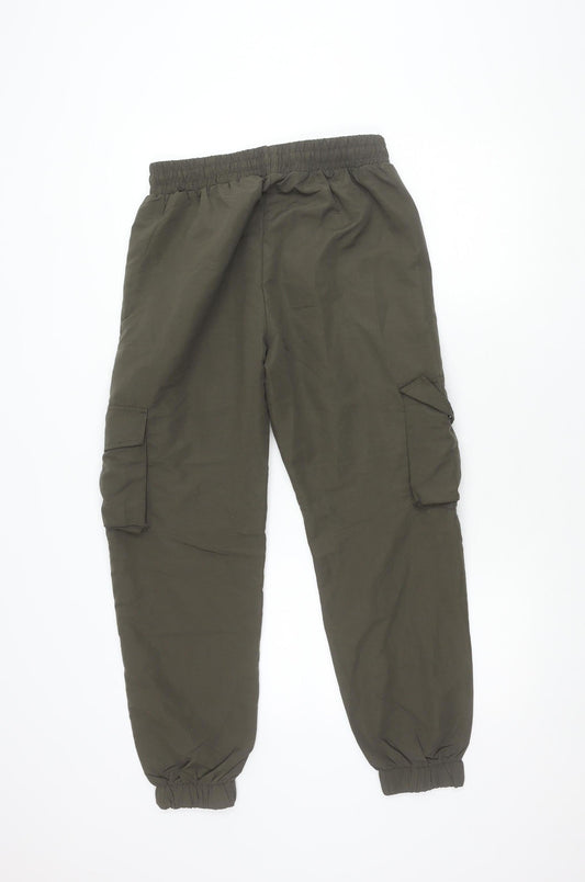 Rising Women's Green Cargo Trousers M