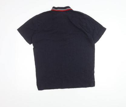 GANT Men's Black Polo Shirt M - Classic Style