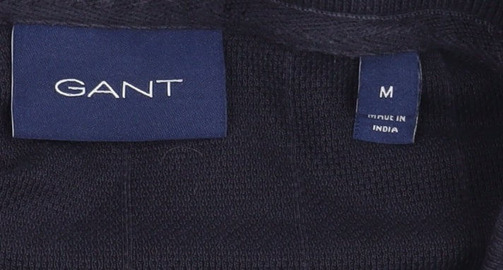 GANT Men's Black Polo Shirt M - Classic Style