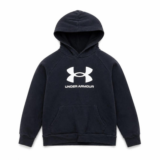 Under Armour Boys' Black Pullover Hoodie Medium
