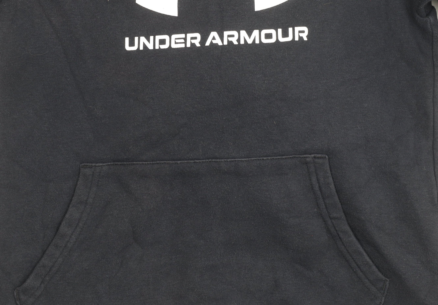Under Armour Boys' Black Pullover Hoodie Medium