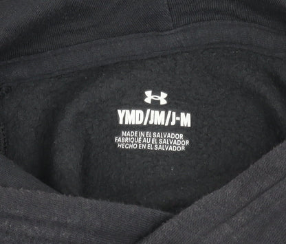 Under Armour Boys' Black Pullover Hoodie Medium