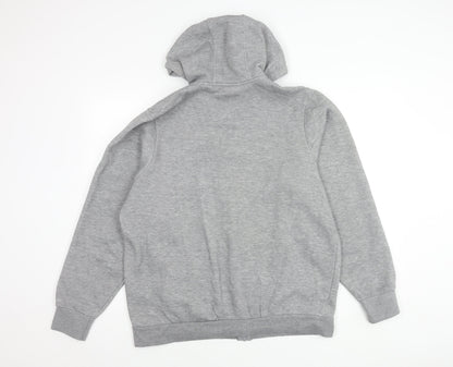 Mens UK Size L Slazenger Grey Basic Jacket