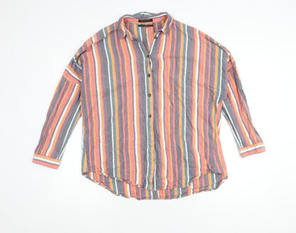 Urban Outfitters Men's Multicoloured Striped Shirt S