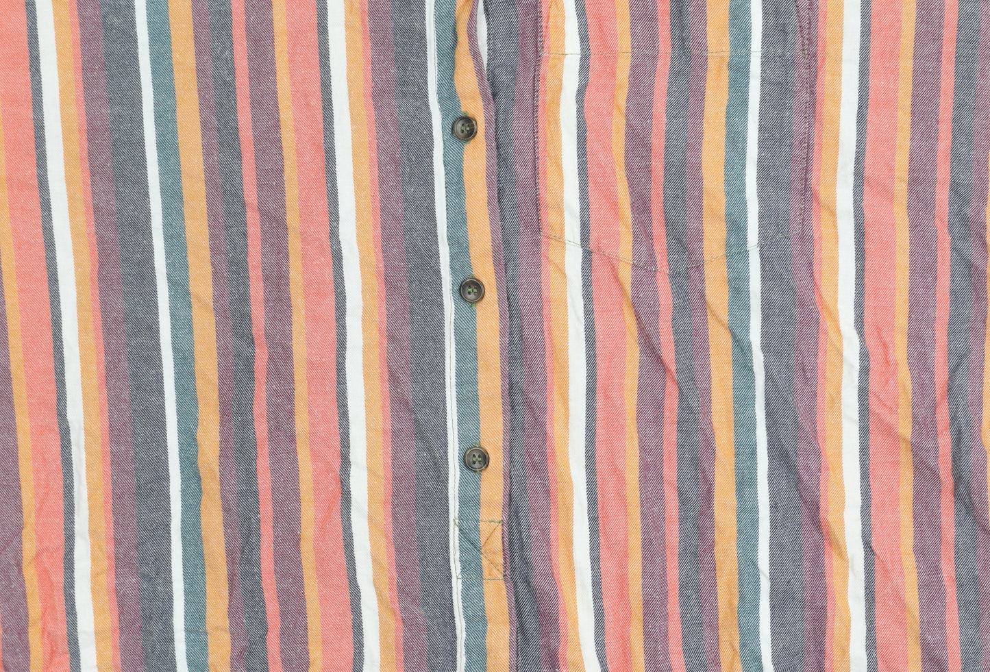 Urban Outfitters Men's Multicoloured Striped Shirt S