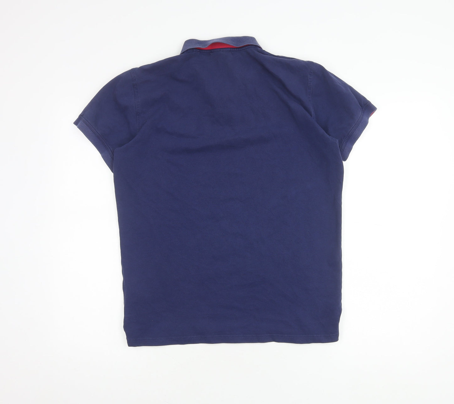 GANT Men's Blue Polo Shirt Size M Short Sleeve Casual