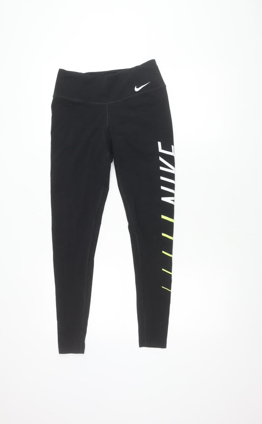 Nike Women's Black Dri-Fit Leggings, Size S