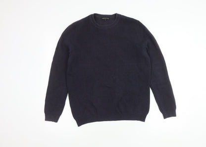 Red Herring Men's Blue M Crew Neck Pullover Jumper