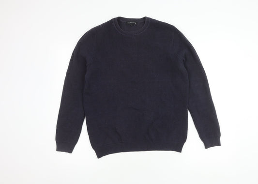 Red Herring Men's Blue M Crew Neck Pullover Jumper