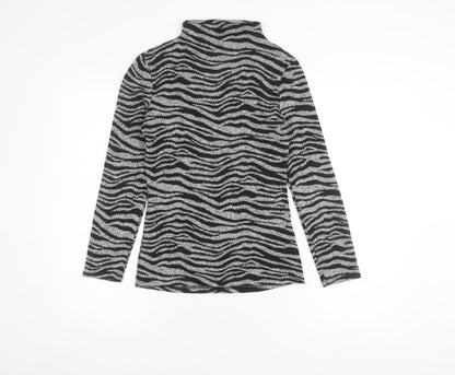 Womens UK Size XS Oasis Grey Pullover Jumper