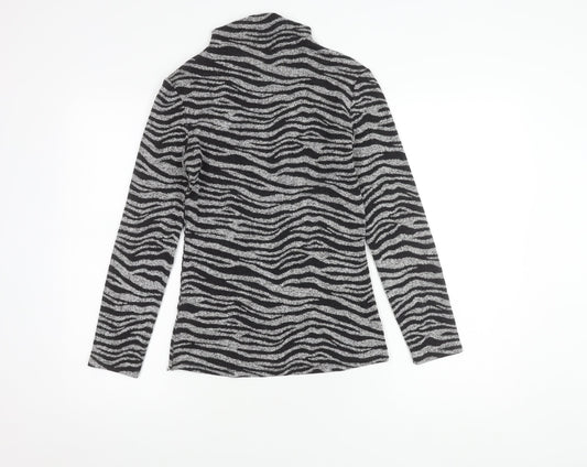 Womens UK Size XS Oasis Grey Pullover Jumper