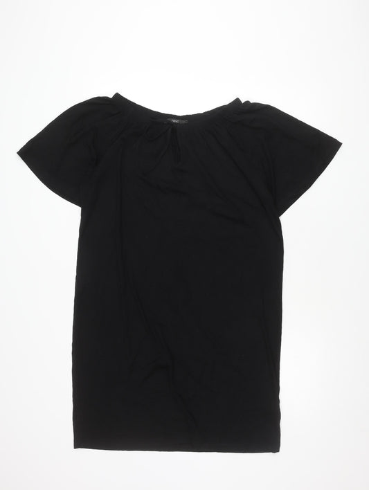 Next Women's Black Size 14 Versatile Knit Dress