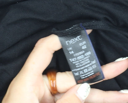 Next Women's Black Size 14 Versatile Knit Dress