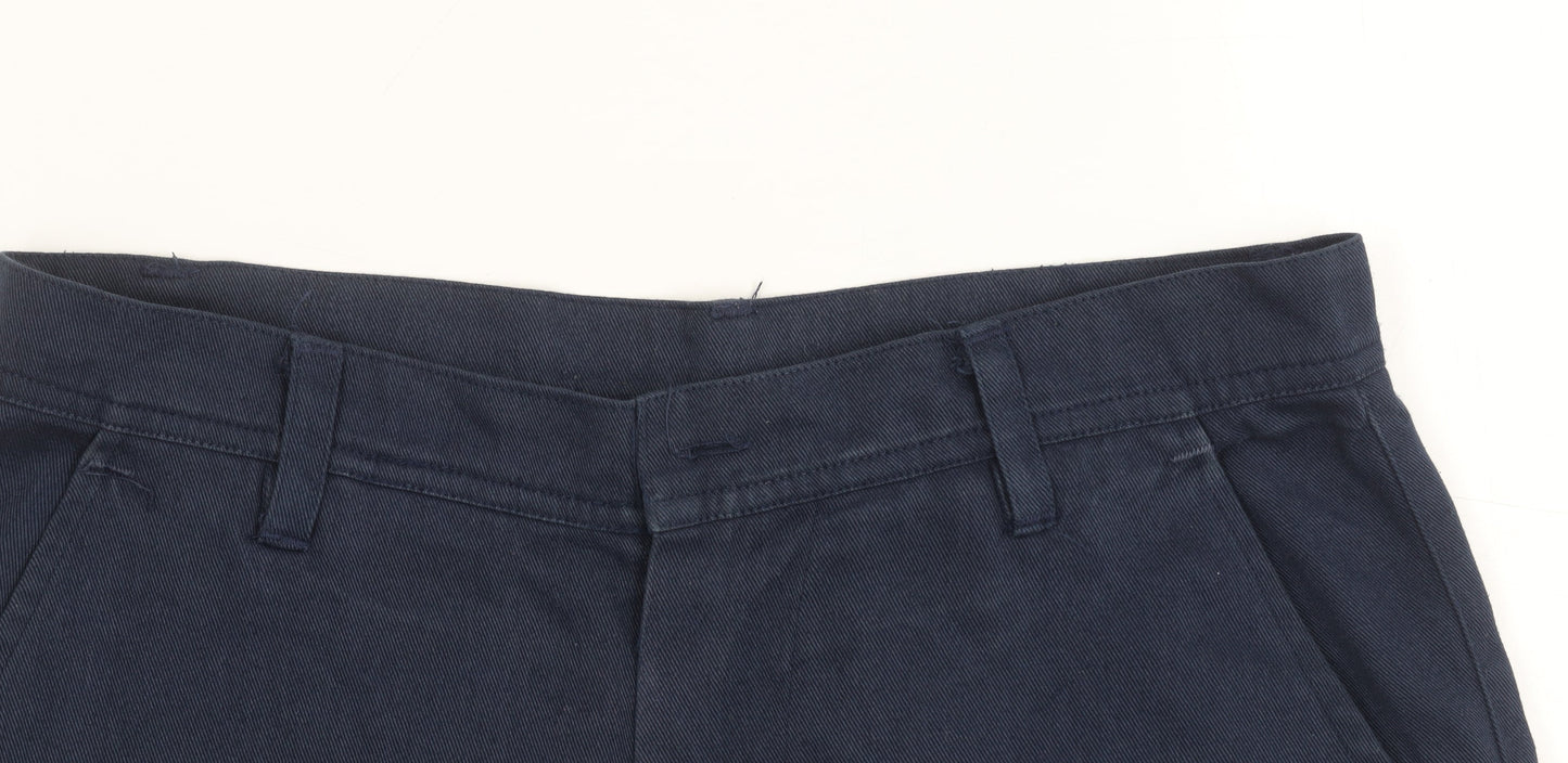 Yohji Yamamoto Men's Blue Cargo Trousers M