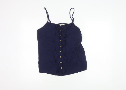 Womens UK Size 14 Oasis Blue Camisole Blouse