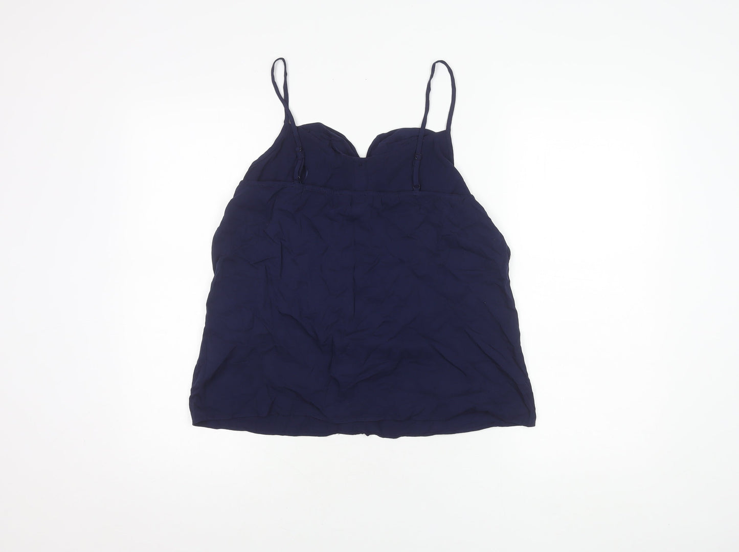 Womens UK Size 14 Oasis Blue Camisole Blouse