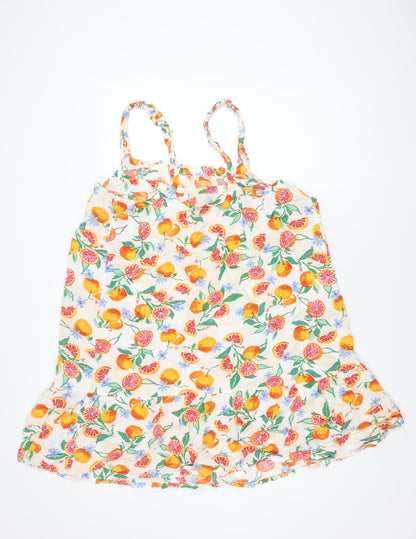 Marks and Spencer Women's Multicoloured Floral Slip Dress