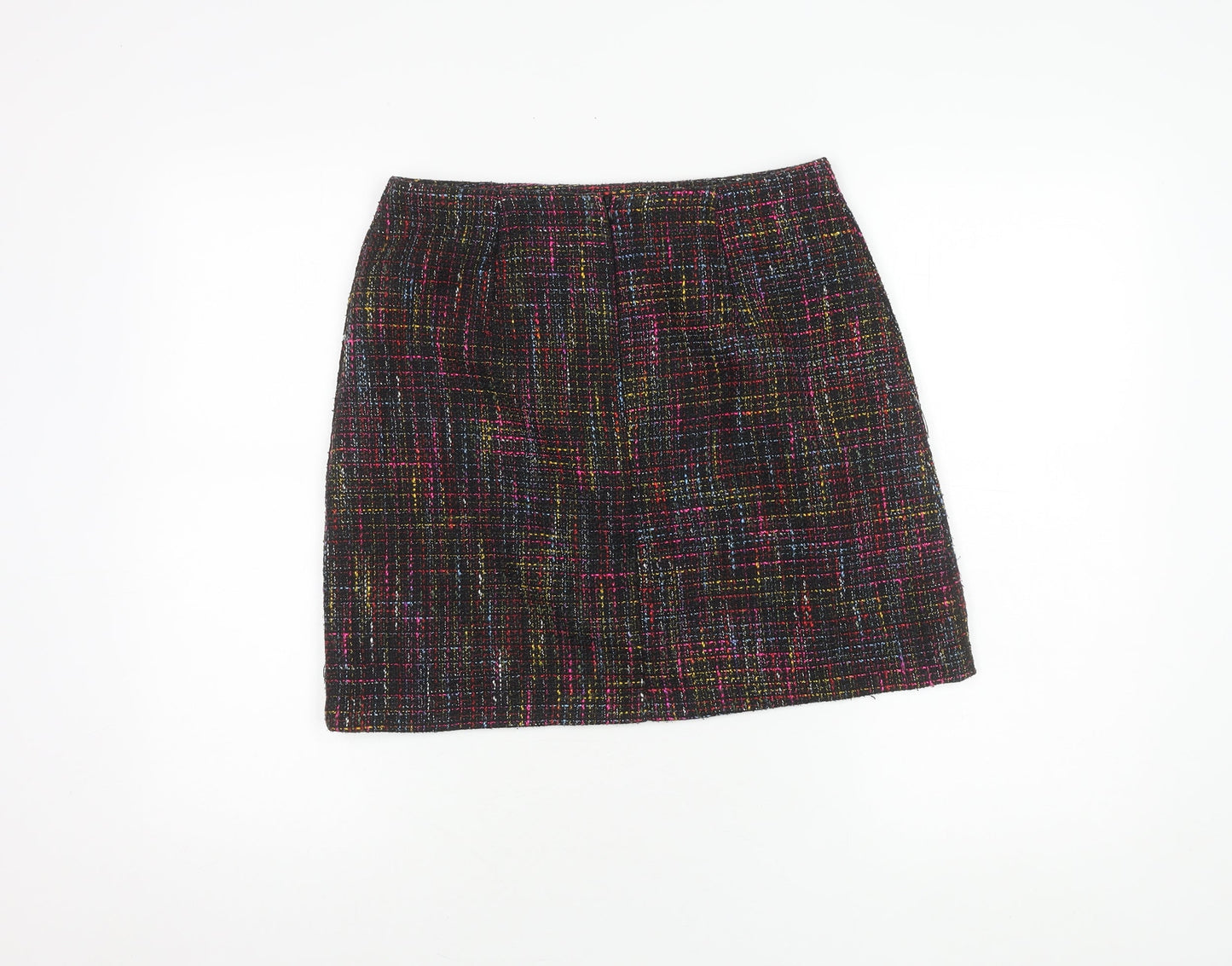 Oasis Women's Multicoloured Pencil Skirt Size 10