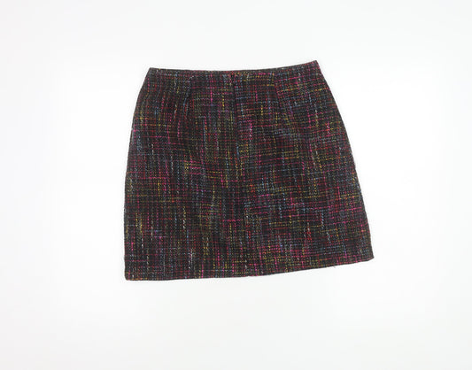 Oasis Women's Multicoloured Pencil Skirt Size 10