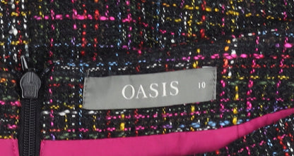 Oasis Women's Multicoloured Pencil Skirt Size 10