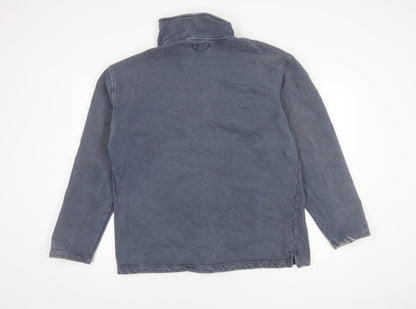 Weird Fish Blue Men's Medium Pullover Sweatshirt