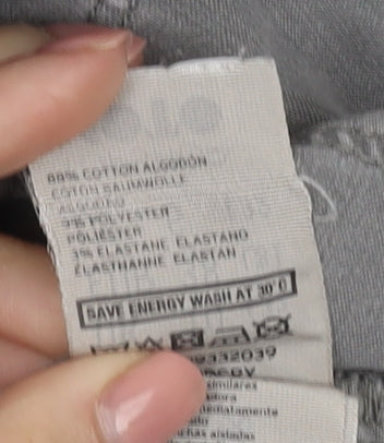 Topshop Grey Maternity Skinny Jeans Size 10 Woman