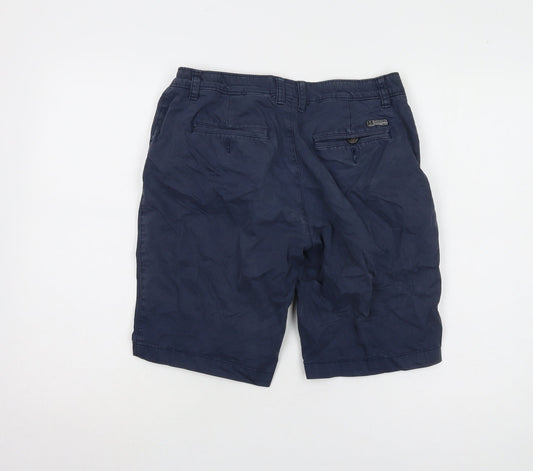Superdry Men's Blue Chino Shorts S