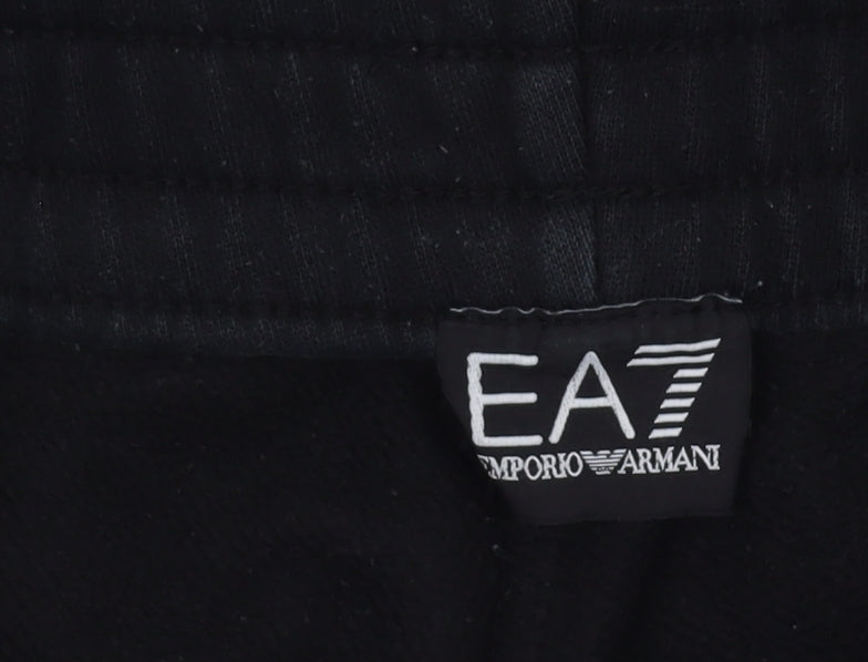 Emporio Armani Men's Black Jogger Pants Size M