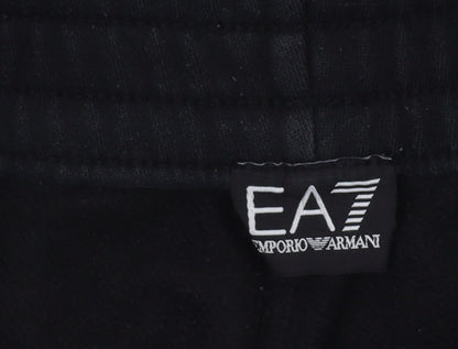 Emporio Armani Men's Black Jogger Pants Size M