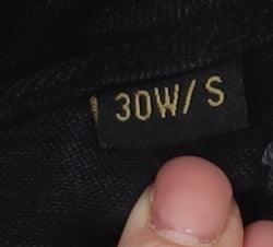 LUKE Men's Black Skinny Jeans, Size S, 30W