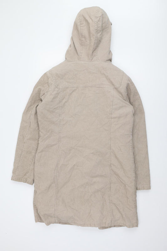 New Look Women's Beige Parka Size 12