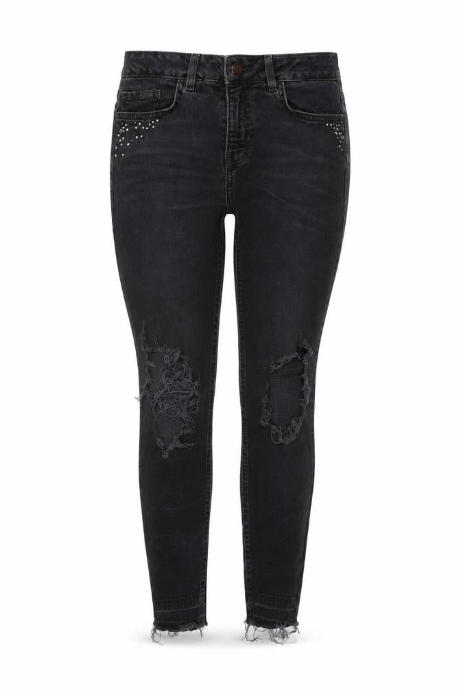 Womens UK Size 10 New Look Slim Fit Skinny Black Jeans